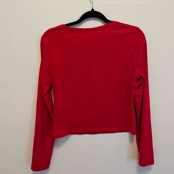 Y2K red graphic top - Picture 3 of 3